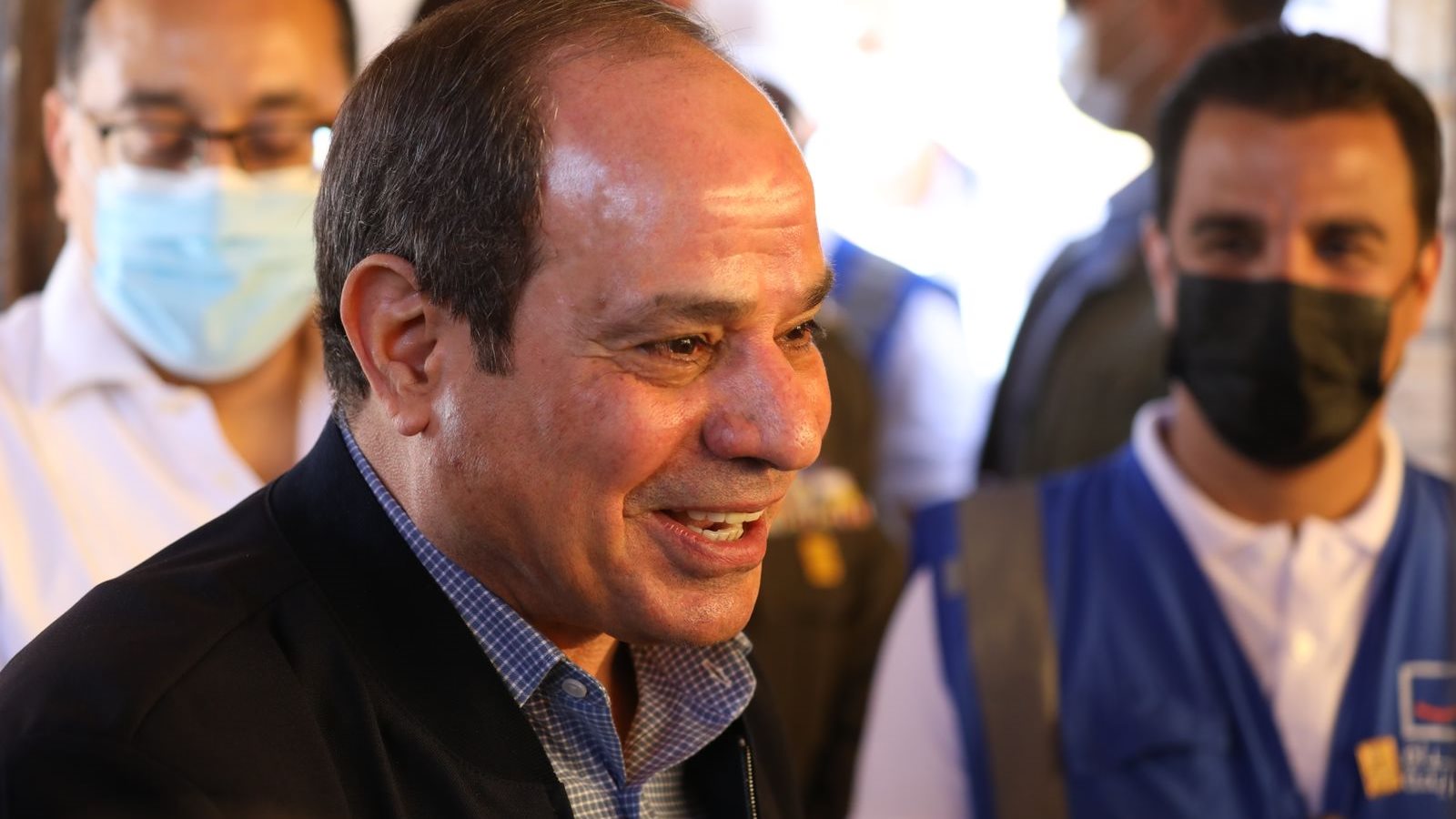 الرئيس السيسي في أسوان 