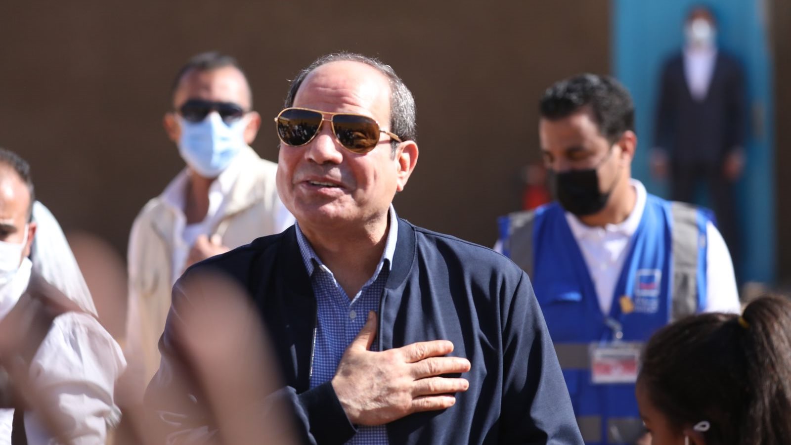 الرئيس السيسي في أسوان 