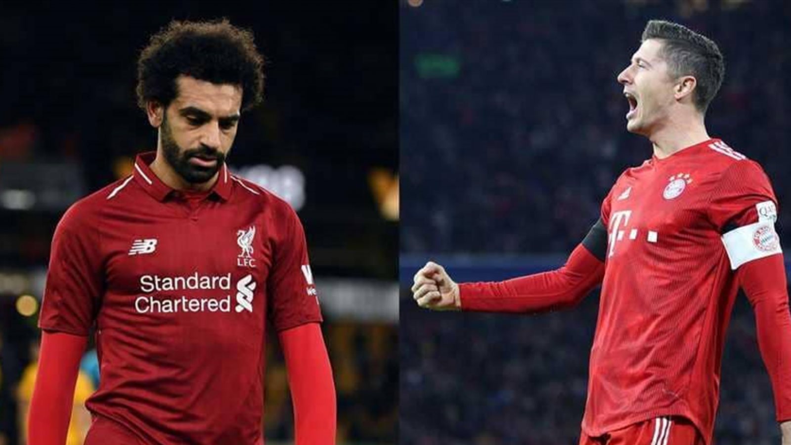 ليفاندوفسكي - محمد صلاح