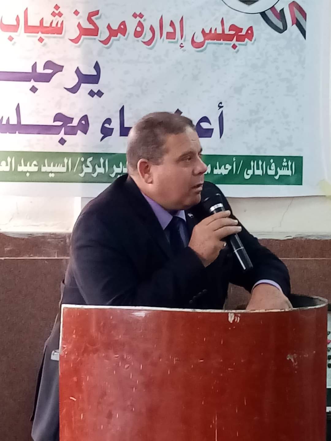 علاء الشربينى وكيل وزارة الشباب والرياضة بالدقهلية