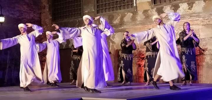 استعراض فرقة رضا في قبة الغوري (2)