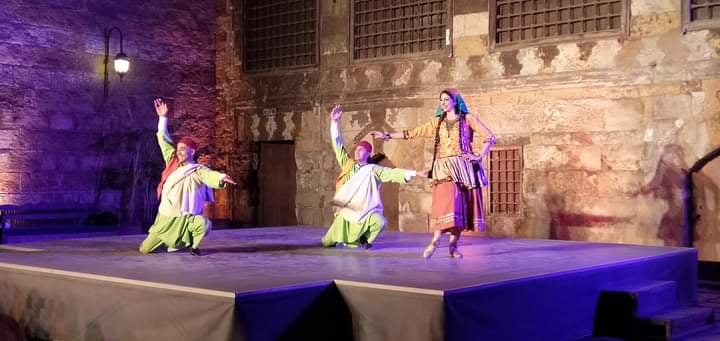 استعراض فرقة رضا في قبة الغوري (3)