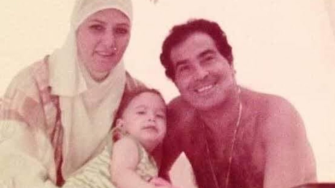 حسن يوسف وزوجته شمس البارودي ونجلهما عمر