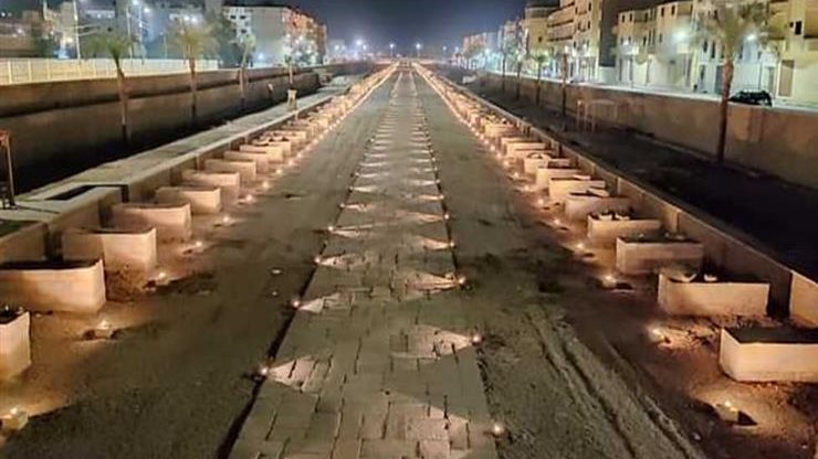 طريق الكباش 