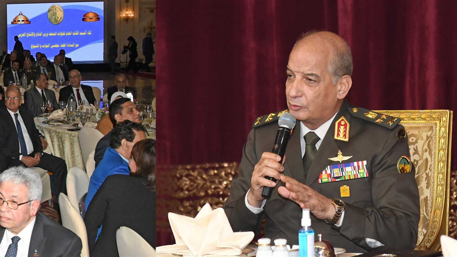 الفريق أول محمد زكي وزير الدفاع