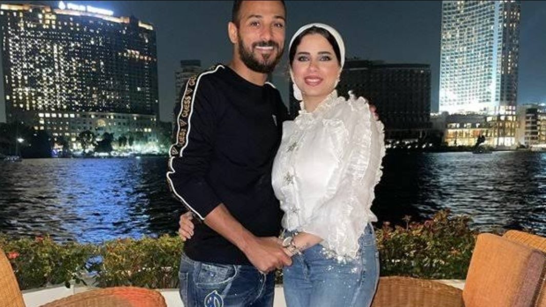 وليد سليمان وزوجته