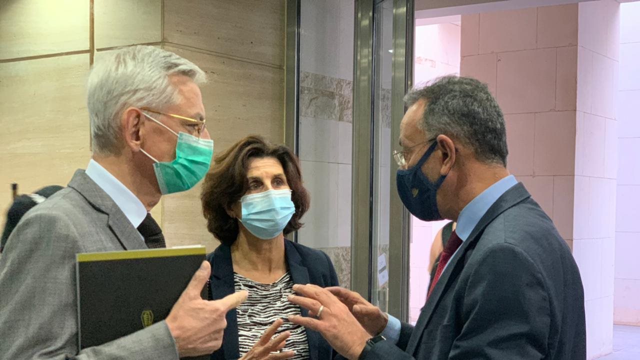 المتحف القومي للحضارة يستقبل سفير دولة فرنسا بالقاهرة