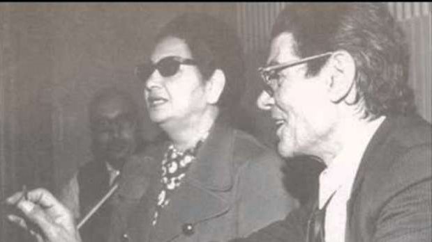 رياض السنباطى وام كلثوم 