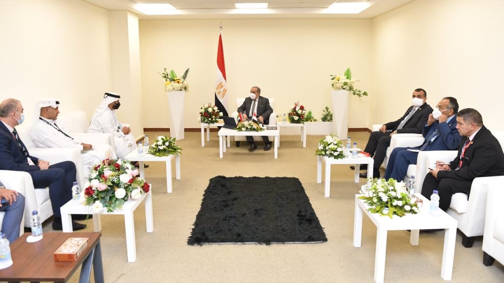 جناح وزارة الإنتاج الحربي بمعرض EDEX 2021 
