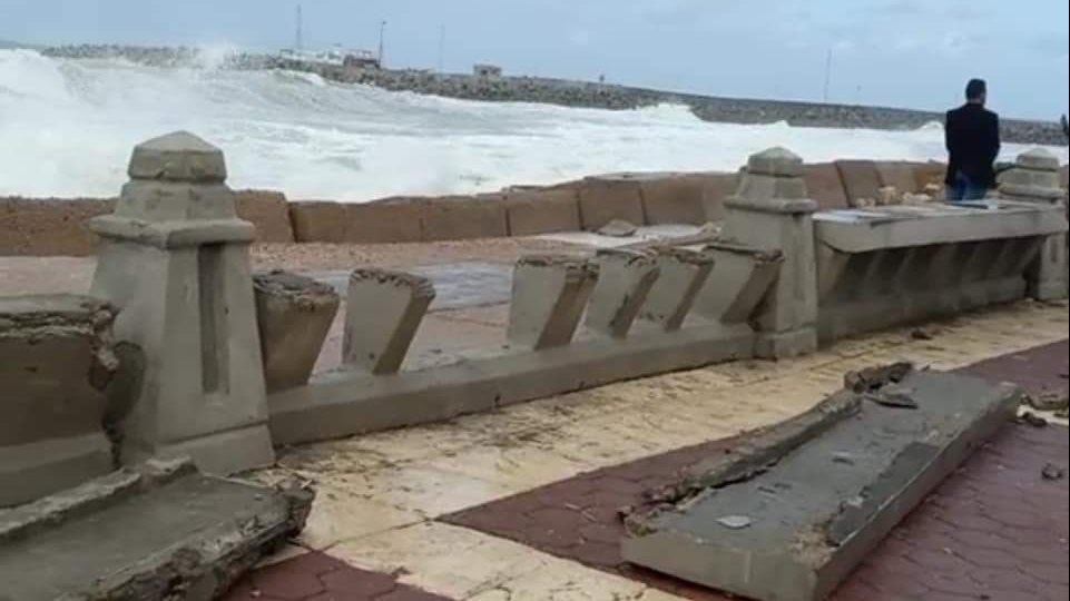 أمطار خفيفة في الإسكندرية