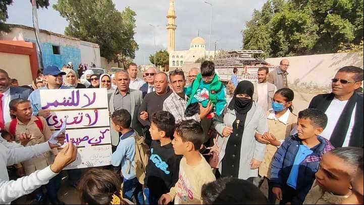 مبادرة لا للتنمر بمدارس الشيخ زويد 