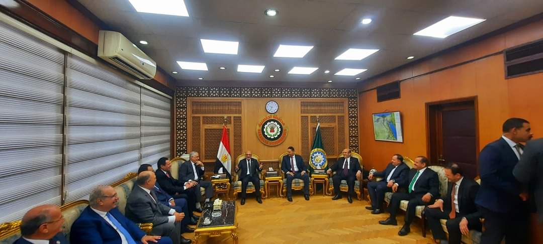 وزير العدل يصل ديوان عام محافظة الدقهلية