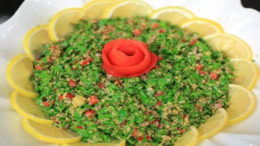 طريقة عمل تبولة 
