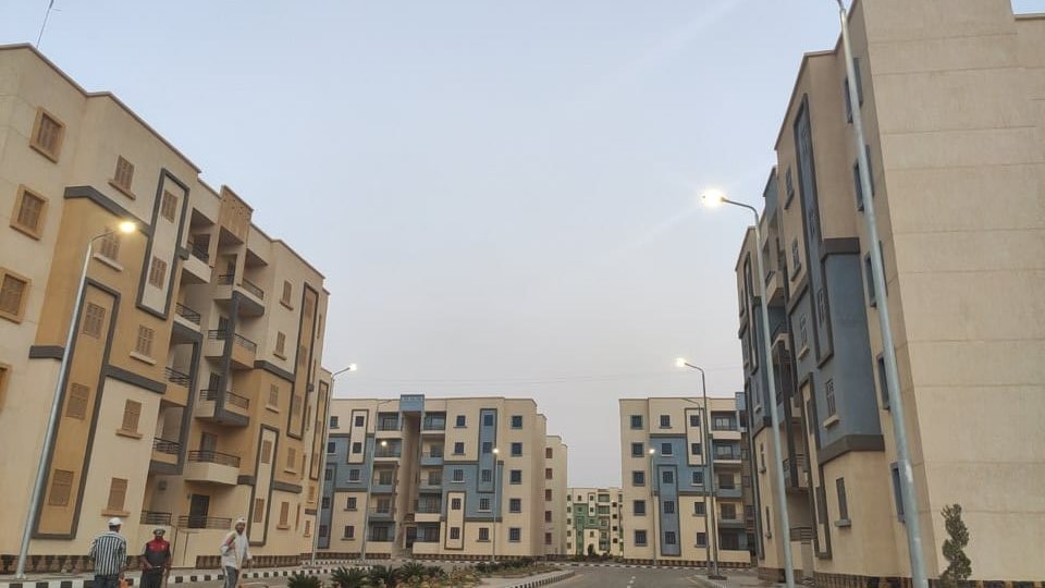 عمارات سكن لكل المصريين بمدينة السادات 