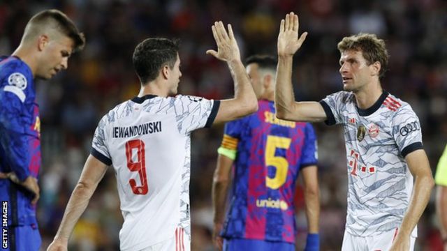 بايرن ميونخ ضد برشلونة