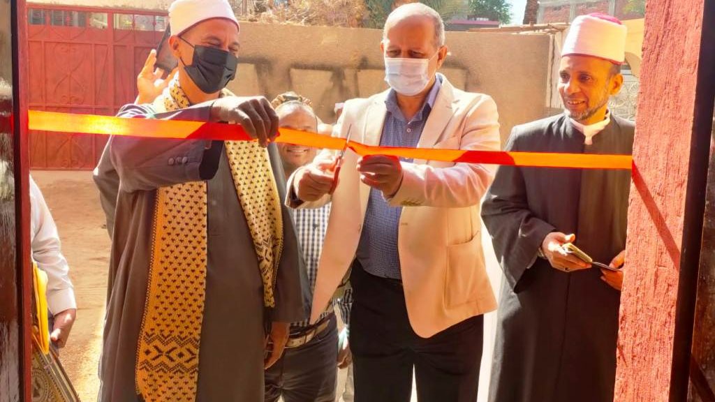 إفتتاح مسجد السلام بدراو وآل البيت بإدفو ضمن 56 مسجد بأسوان