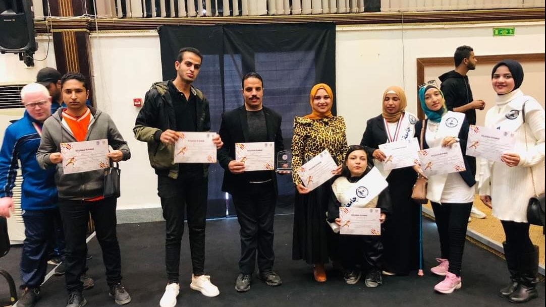 تكريم الطلاب بجامعة العريش 