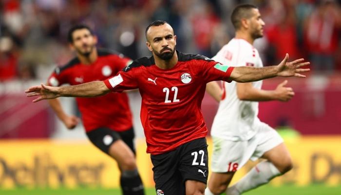 محمد مجدي أفشة نجم منتخب مصر