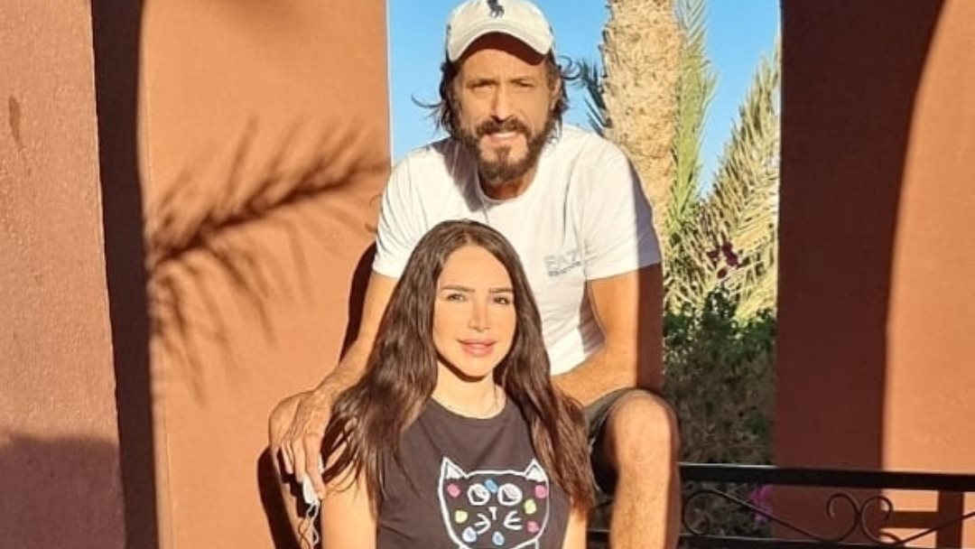 يوسف الشريف وزوجته