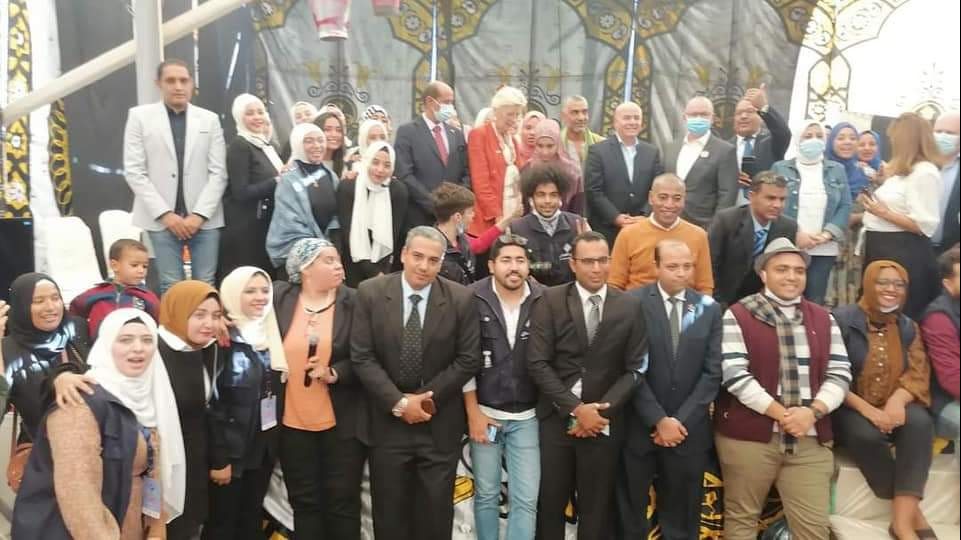 وفد تنسيقية شباب الأحزاب والسياسيين فى الأقصر