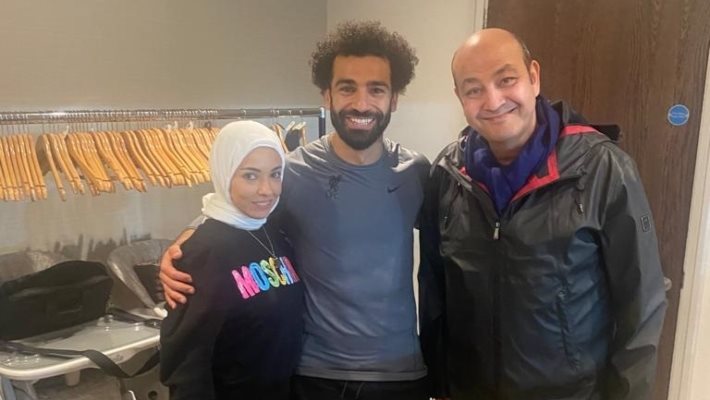عمرو أديب ومحمد صلاح