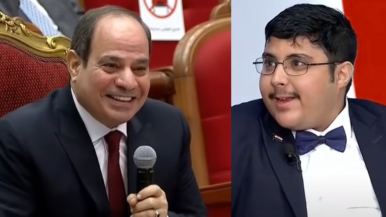 الرئيس وأحمد طارق