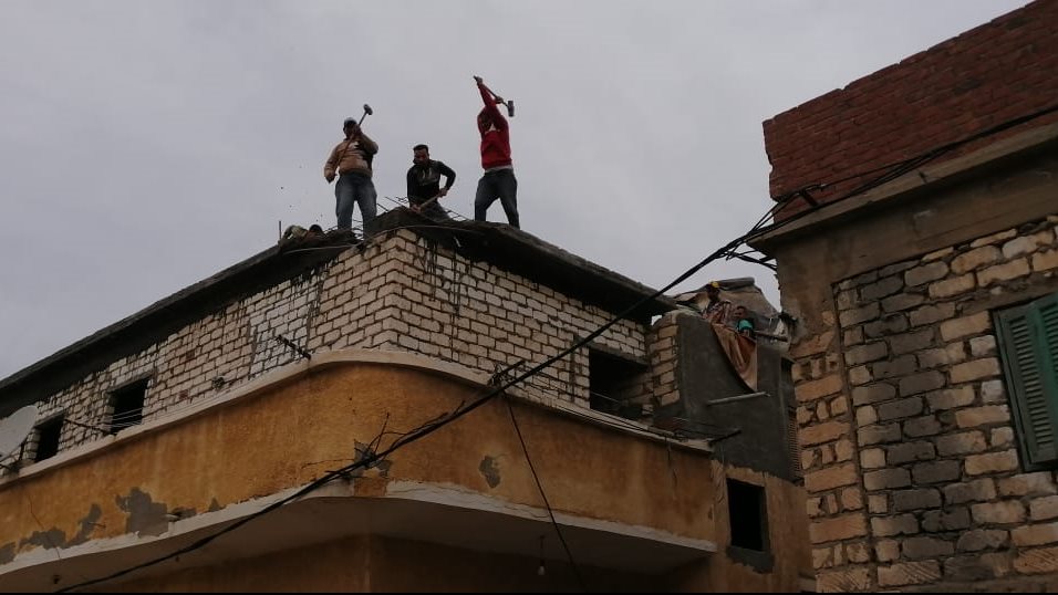 حملات مكبرة بأحياء الإسكندرية على البناء المخالف
