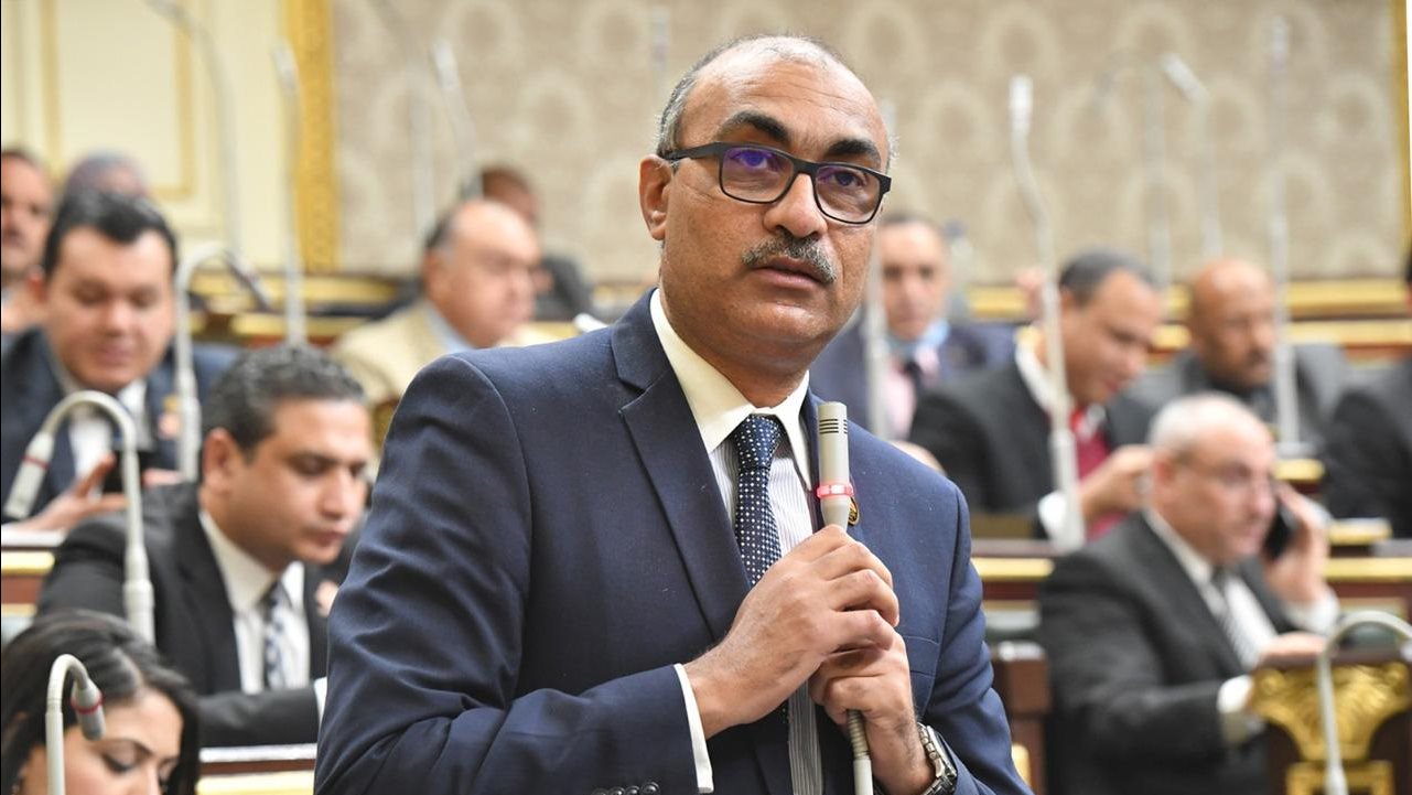 النائب إيهاب منصور عضو مجلس النواب 