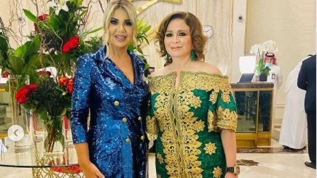 الهام شاهين وبوسى شلبى 