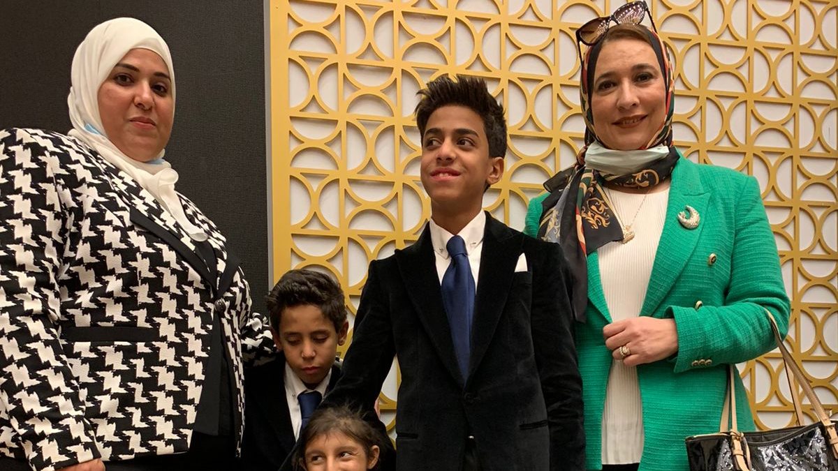 جانب من المشاركة 