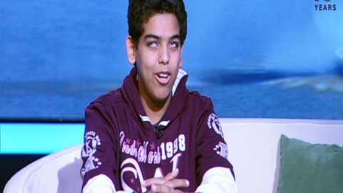 عبد الرحمن أشرف، طفل من ذوي الهمم