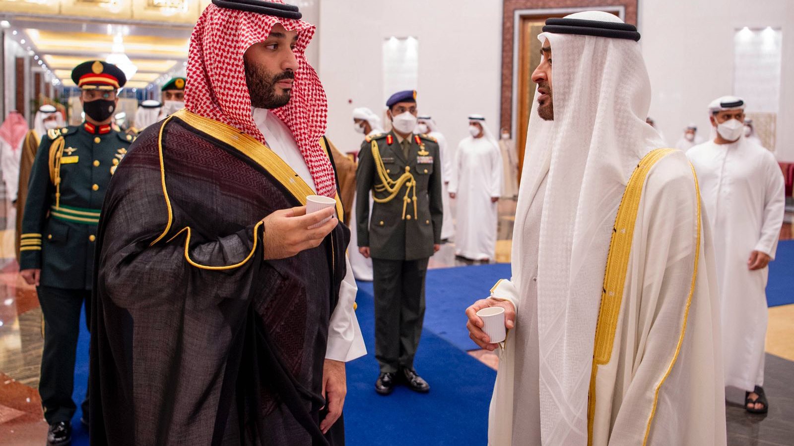 محمد بن زايد ومحمد بن سلمان