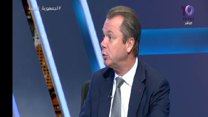 جيروم ريفير رئيس المجموعة البرلمانية الفرنسية في البرلمان ا