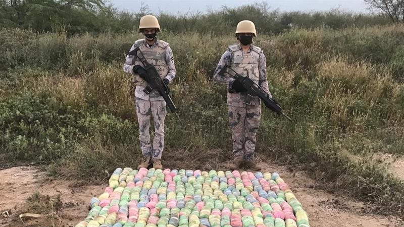 جانب من المضبوطات 