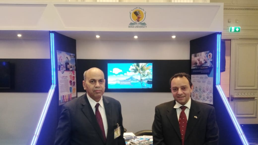 معرض جامعة المنيا بالمنتدي