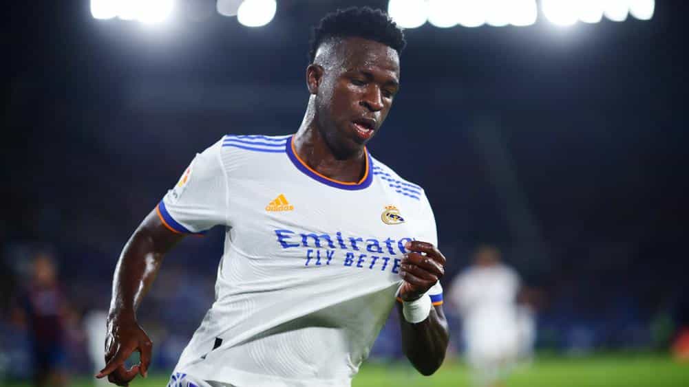 فينسيوس جونيور مهاجم فريق ريال مدريد 