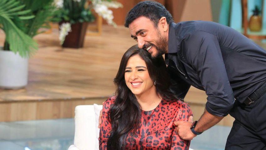 ياسمين عبد العزيز و أحمد العوضى