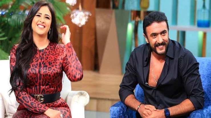 أحمد العوضى وياسمين عبد العزيز