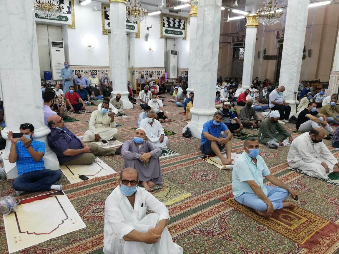 خطبة الجمعة من مسجد السيدة نفيسة
