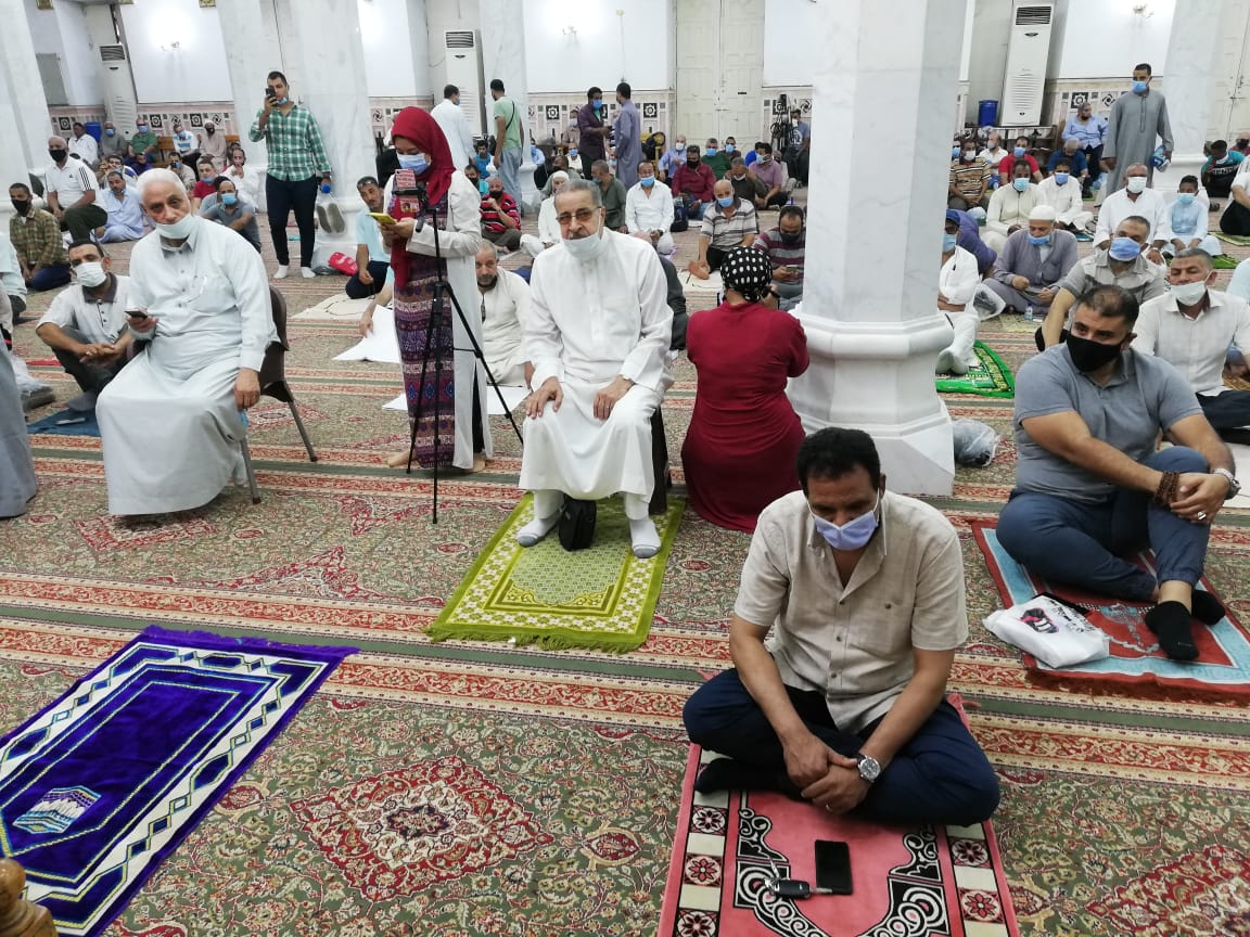 خطبة الجمعة من مسجد السيدة نفيسة