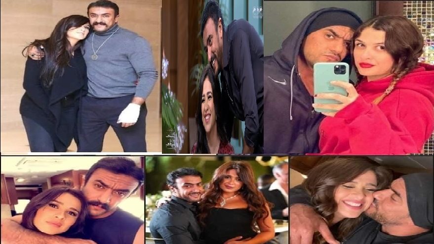 ياسمين عبد العزيز و أحمد العوضى