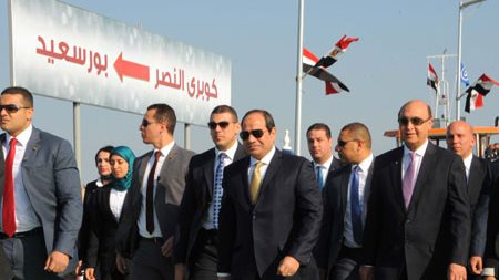 السيسى فى بورسعيد