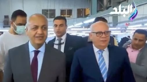 محافظ بورسعيد ومصطفى بكرى 