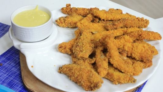 طريقة عمل  دجاج مقرمش