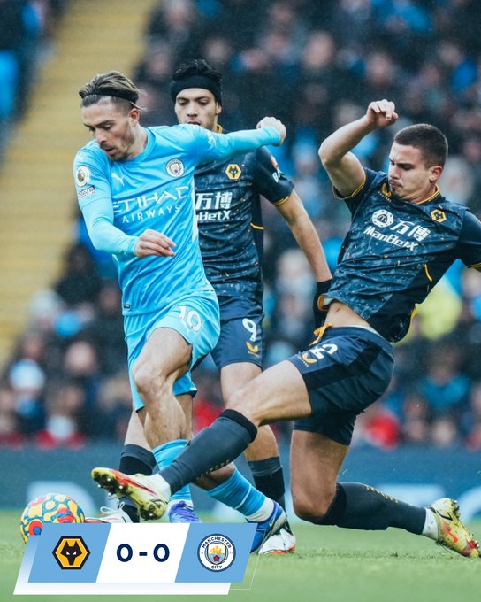 مباراة مانشستر سيتي وولفرهامبتون