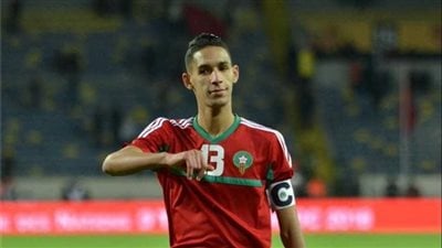 بدر بانون لاعب منتخب المغرب