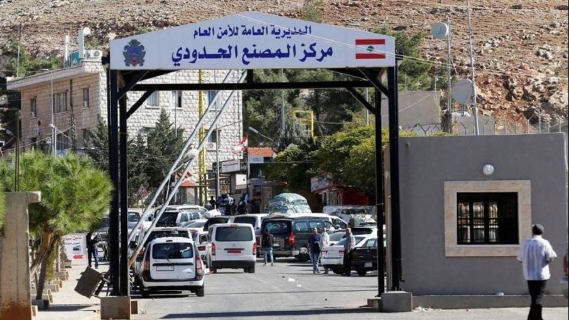 الحدود بين سوريا ولبنان
