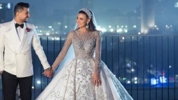 زفاف فرح شعبان وعلي غزلان