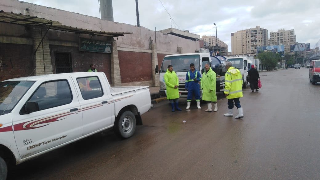 رفع درجة الإستعداد القصوى لمواجهة الأمطار المتوقعة