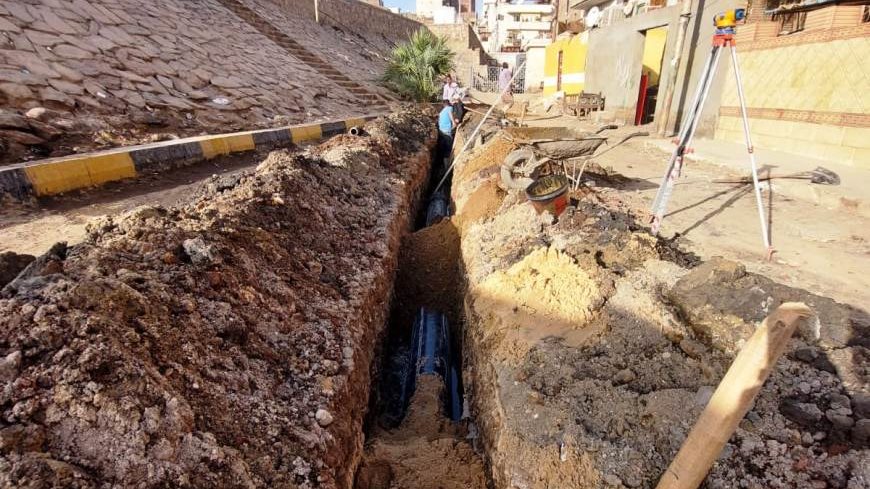 جهود التدخل السريع بمحليات أسوان 